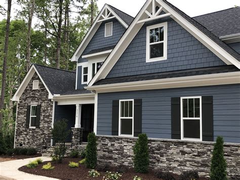 Blue Grey Exterior Paint Sherwin Williams Granite Peak