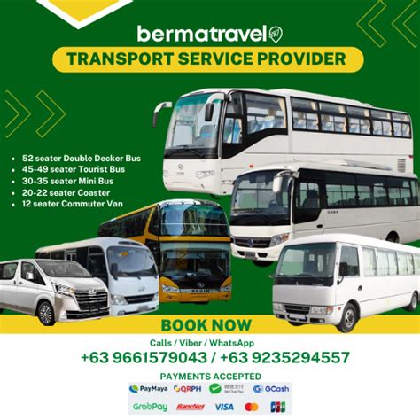 List Of Bus Companies In The Philippines With Contact Details