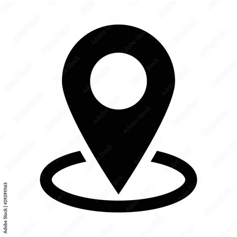 Map Pin Icon Vector