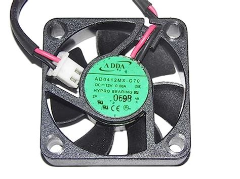 MulFan 4010 AD0412MX-G70 X8 12V 0.08A 2Wire ADDA Ventilador de ...