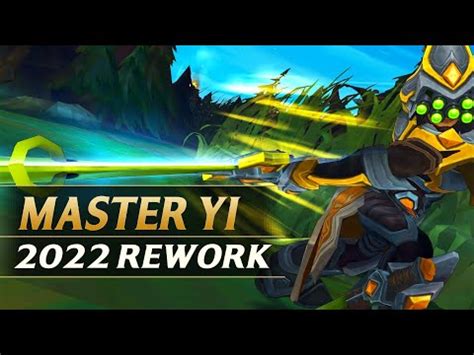 MASTER YI REWORK 2022 Gameplay Spotlight Guide League Of Legends