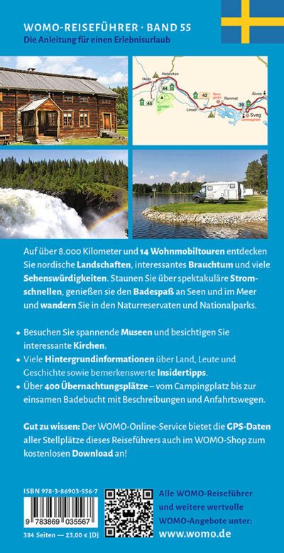 Reisef Hrer Schweden Der Norden Womo Verlag