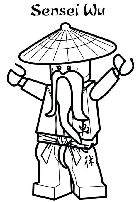 Ninjago Zane Coloring Pages At Getcolorings Free Printable