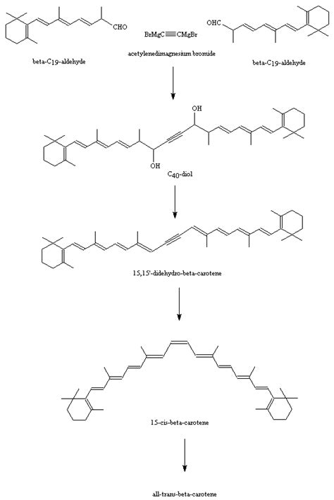 beta-carotene synthesis