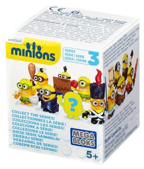 Mega Bloks Despicable Me Minions Mystery Minions Series 3 Despicable Me