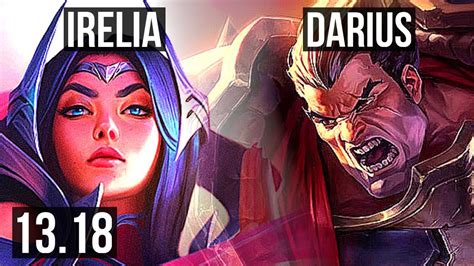 Irelia Vs Darius Top 6 Solo Kills Godlike Euw Diamond 1318