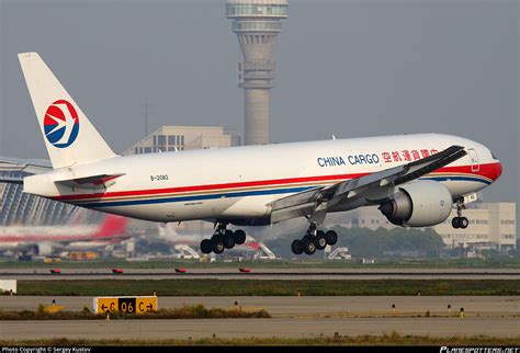 B 2082 China Cargo Airlines Boeing 777 F6N Photo By Sergey Kustov ID