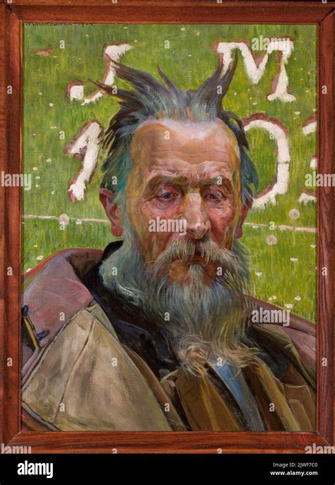 Moses Malczewski Jacek Painter Stock Photo Alamy