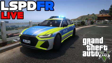 Gta Lspdfr Auf Streife Mit Dem Audi Rs Grand Theft Auto