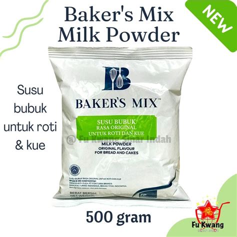 Jual Baker S Mix Susu Bubuk Full Cream 500 Gram Milk Powder Di Lapak