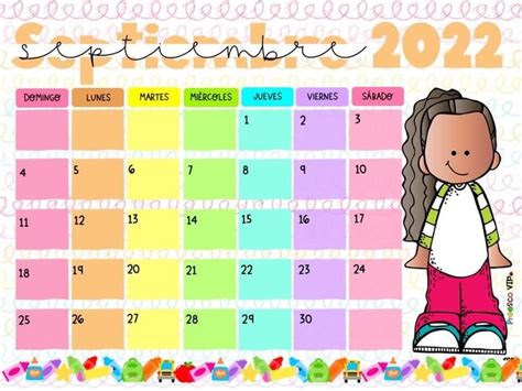 Pin De Maestra Anita En Documentaci N Escolar Calendario Escolar