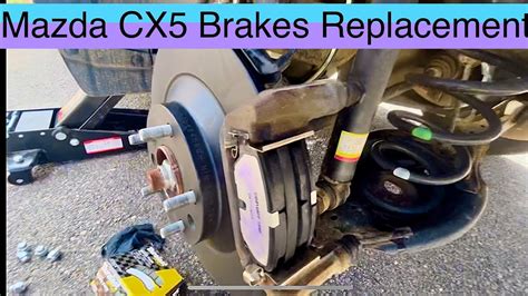 How To Replace Mazda Cx5 Rear Brake Pads And Rotors Youtube