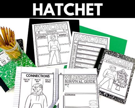 Hatchet Novel Study Comprehension Activities Worksheets Printables