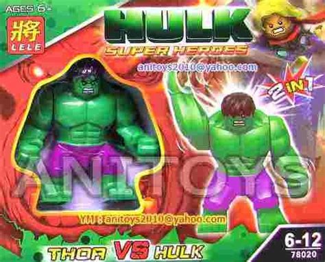 Bootleg Lego Hulk By Spidertitans On Deviantart