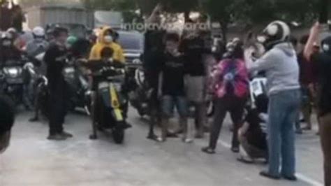 Viral Video Aksi Balap Liar Di Tengah Jalan Raya Di Karawang Polisi