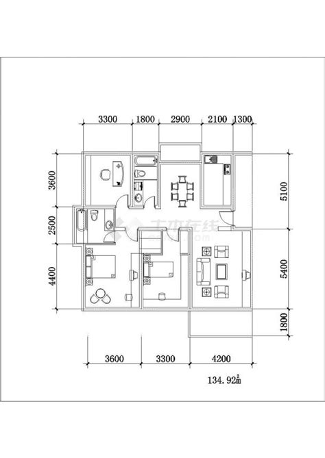 某高级住宅小区安置楼建筑设计施工全套户型方案cad图纸住宅小区土木在线