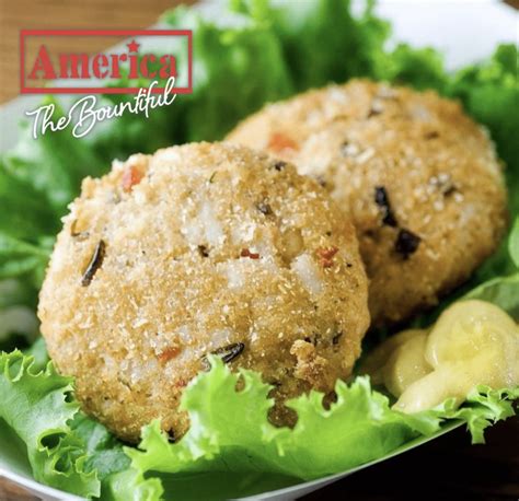 Walleye And Wild Rice Cakes America The Bountiful