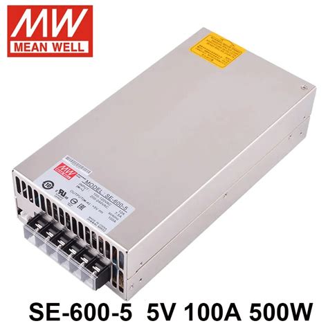 Mean Well Se V Ac To Dc V A W Single Output