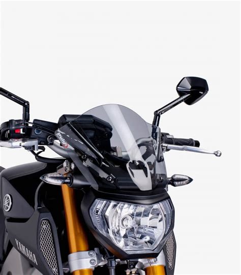 Yamaha MT 09 Puig Naked New Generation Sport Smoked Windshield 6859H