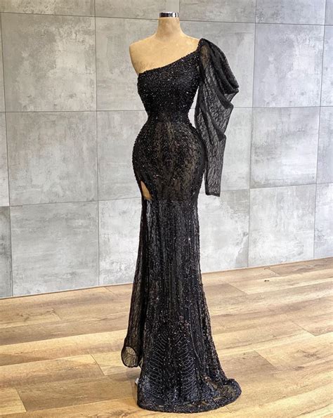 18 Stunning Black Evening Dresses The Glossychic