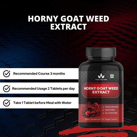 Horny Goat Weed Extract Capsule At Rs 165 Bottle Natural Extract In