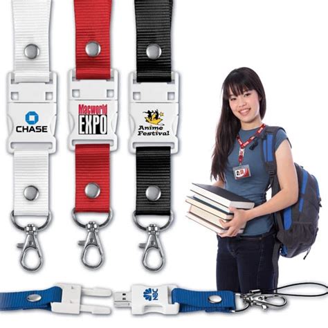 4gb Personalized Lanyard Usb Drives Flash Drive Giveaways