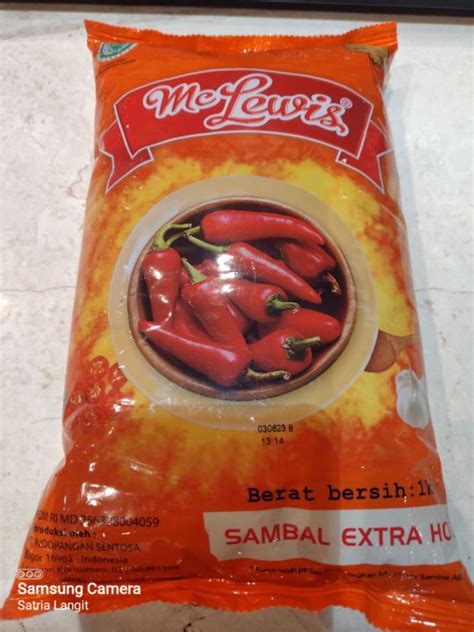 Mc Lewis Saus Sambal Extra Hot Kg Lazada Indonesia