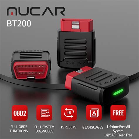 Fastest Latest Thinkcar Mucar Bt Bluetooth Obd Scanner All System