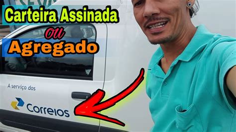 como trabalhar fazendo entregas a serviço dos correios YouTube