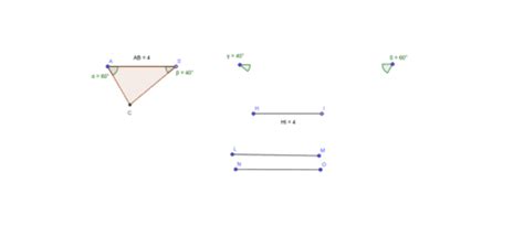 Angle Side Angle GeoGebra