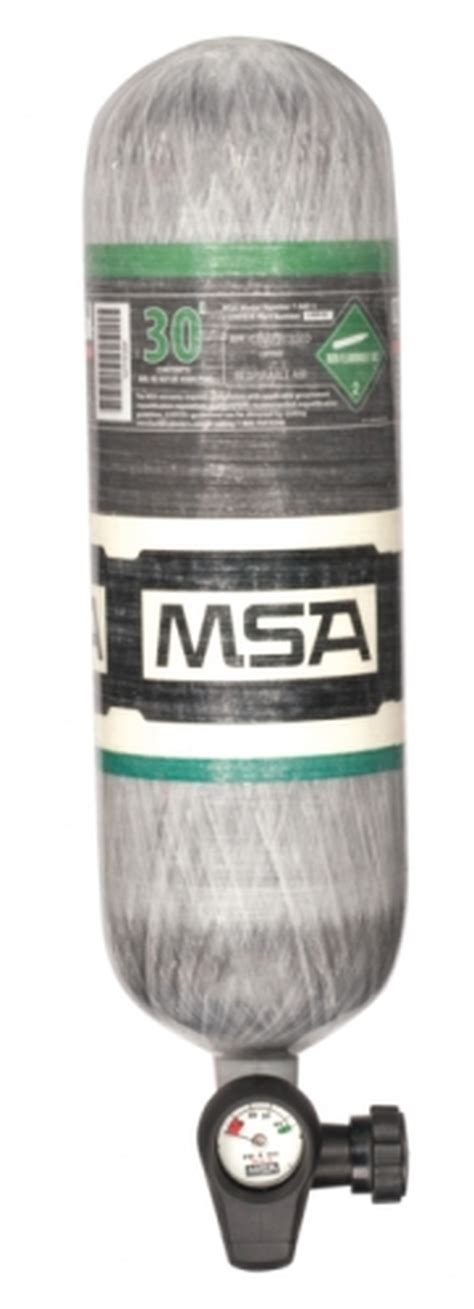 Msa G1 Industrial Scba Cylinder 10183010 4500 Psig 60 Minute