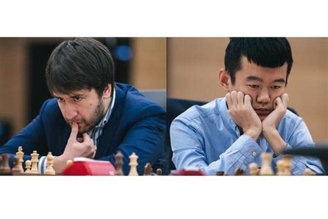 Copa Do Mundo De Xadrez Teimour Radjabov Ou Ding Liren Rafael