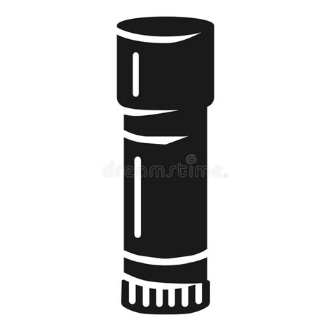 Open Glue Stick Icon Simple Style Stock Vector Illustration Of