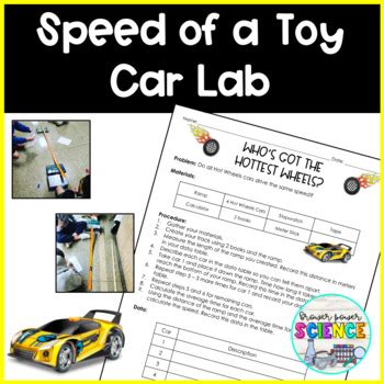 Speed Lab Toy Car By Brower Power Science Teachers Pay Teachers