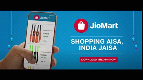 Jiomart Unveils New Brand Campaign Shopping Aisa India Jaisa Brand