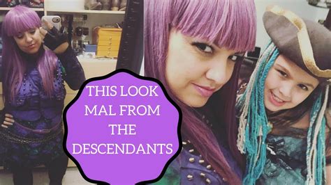 Descendants 2 Mal Diy Costume And Makeup Tutorial And Get Ready With Me Youtube