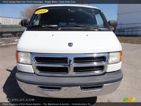 2001 Dodge Ram Van 3500 Passenger In Bright White Photo No 47241548