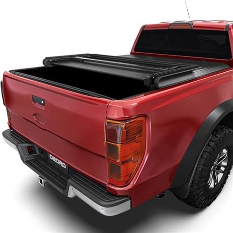 Hard Folding Truck Bed Tonneau Cover Compatible With Ford Ranger 2019 2020 2021 2022