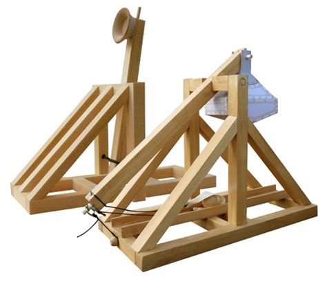 Wooden Catapult and Trebuchet Kits