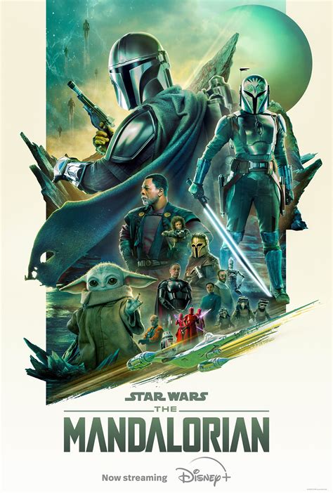 Disney+ Debuts New Key Art For “The Mandalorian” To Celebrate The