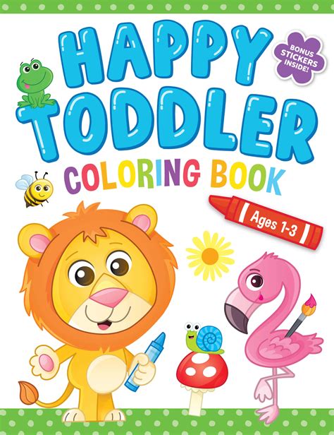 Happy Toddler Coloring Book | Kidsbooks Publishing