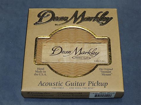 Dean Markley Promag Plus Acoustic Guitar Pickup New Old Reverb