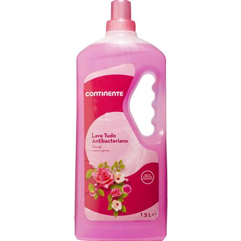 Lava Tudo Perfumado Floral Antibacteriano Continente Emb Lt