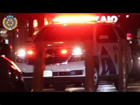 Responding Toronto Ems Supervisor Lights Sirens Youtube