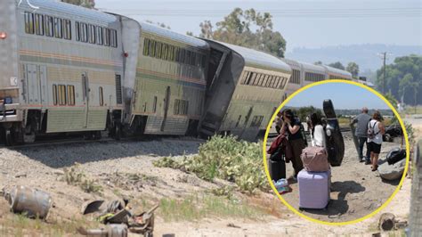 Tren Amtrak Se Descarrila Con Pasajeros Tras Chocar Con Un Cami N