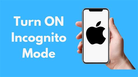 How To Turn On Incognito Mode On Iphone Updated Youtube