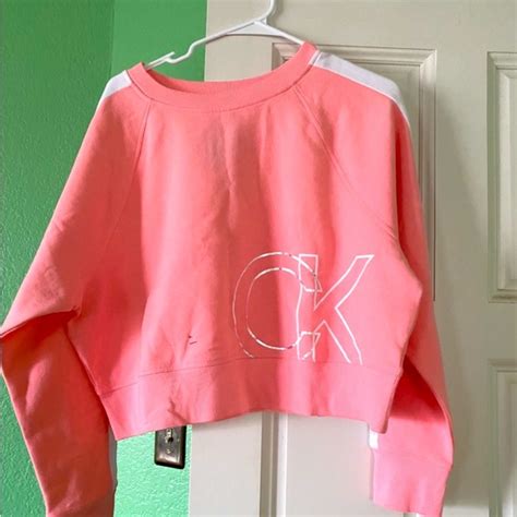 Calvin Klein Performance Sweaters Calvin Klein Cropped Sweater Poshmark