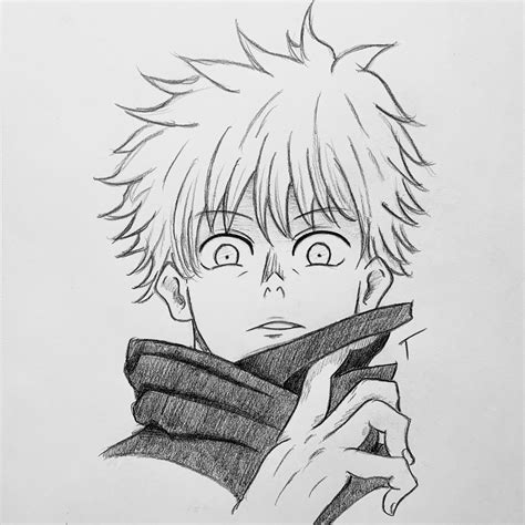 sketched my boi Gojo : r/JuJutsuKaisen