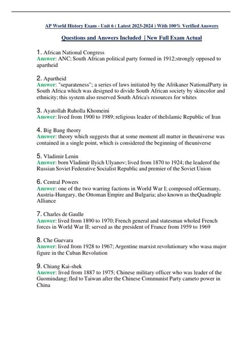 ap world history unit 1-5 practice test scores are rising 15