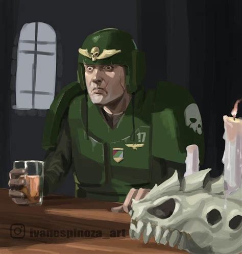 Veteran (Imperial Guard fanart) : ImaginaryWarhammer Warhammer 40k ...